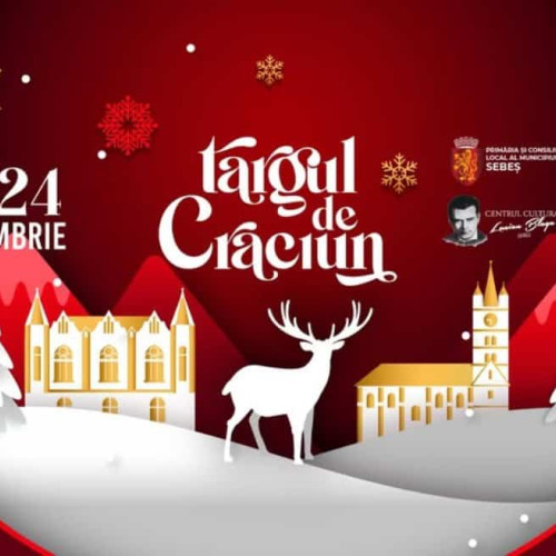 Încep festivitățile de Crăciun la Sebeș cu aprinderea luminițelor pe 5 decembrie