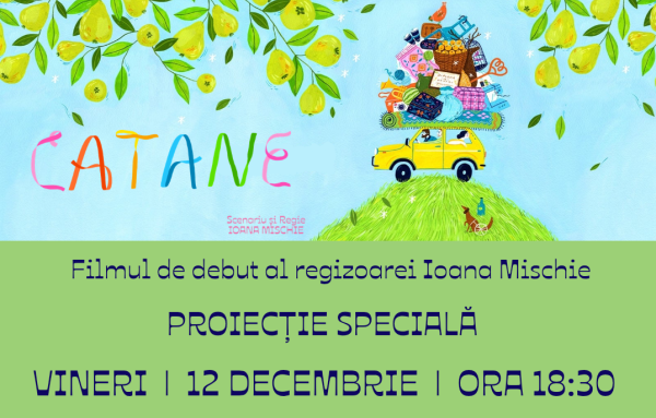 Filmul „Catane” va fi proiectat la Cinema One, urmat de discuție cu echipa producției