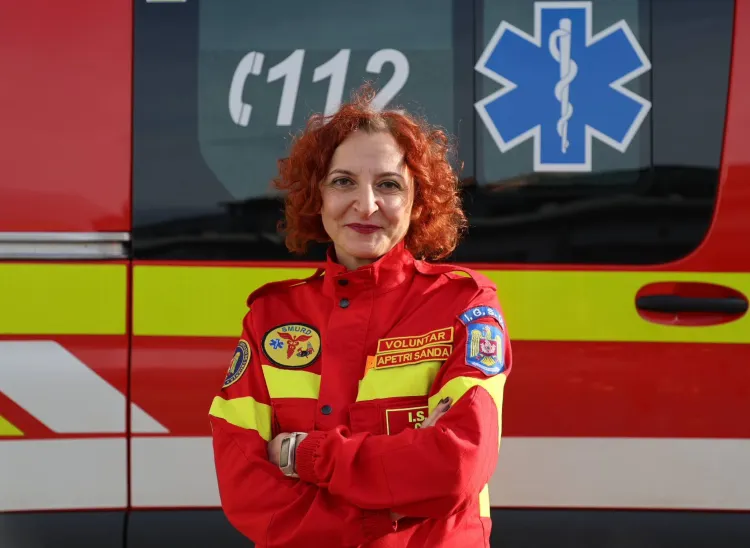 Impresionanta poveste a unei voluntare ISU Cluj care a fost salvată de SMURD acum 18 ani