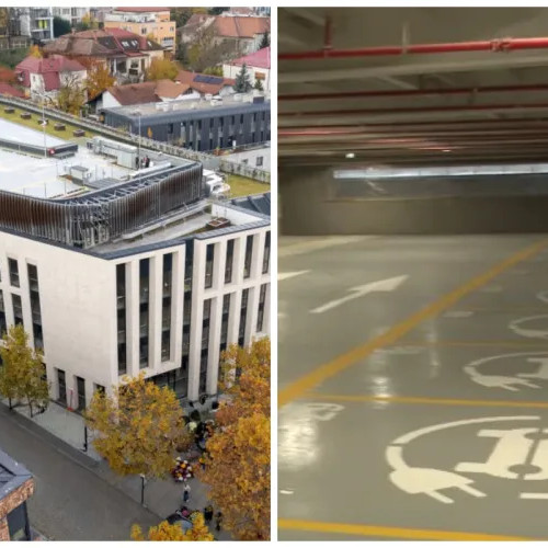 Se deschide parcajul public etajat Reform Parking House în centrul Clujului