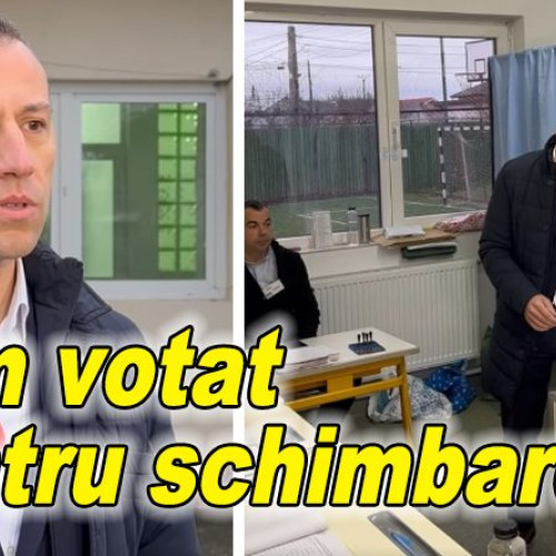 Silviu Iordache a votat pentru schimbare la alegerile locale din Spătaru