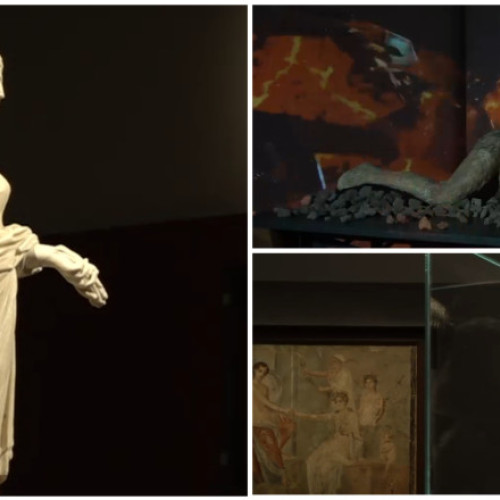Expoziție unică cu artefacte din Pompeii, la Muzeul de Artă din Timișoara