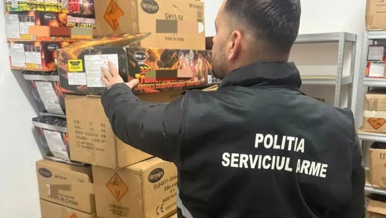 Descoperire impresionantă de materiale pirotehnice ilegale în Botoșani