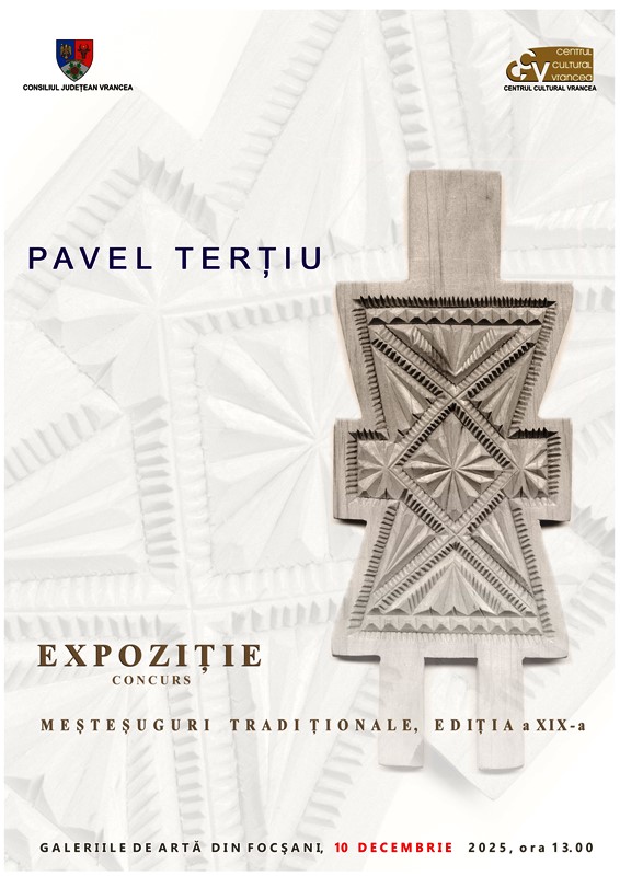 Concurs național de meșteșuguri tradiționale la Galeriile de Artă Focșani