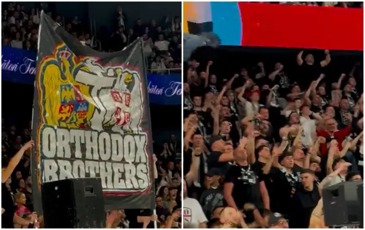 Atmosferă de excepție la meciul U-BT Cluj - Partizan Belgrad în ABA League 2025