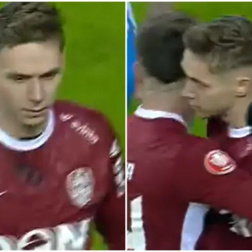 Louis Munteanu marchează decisiv, dar rămâne marcat de tensiunea de la CFR Cluj