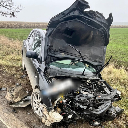 Coliziune pe DN 29B între Brăiești și Văculești soldată cu două persoane rănite