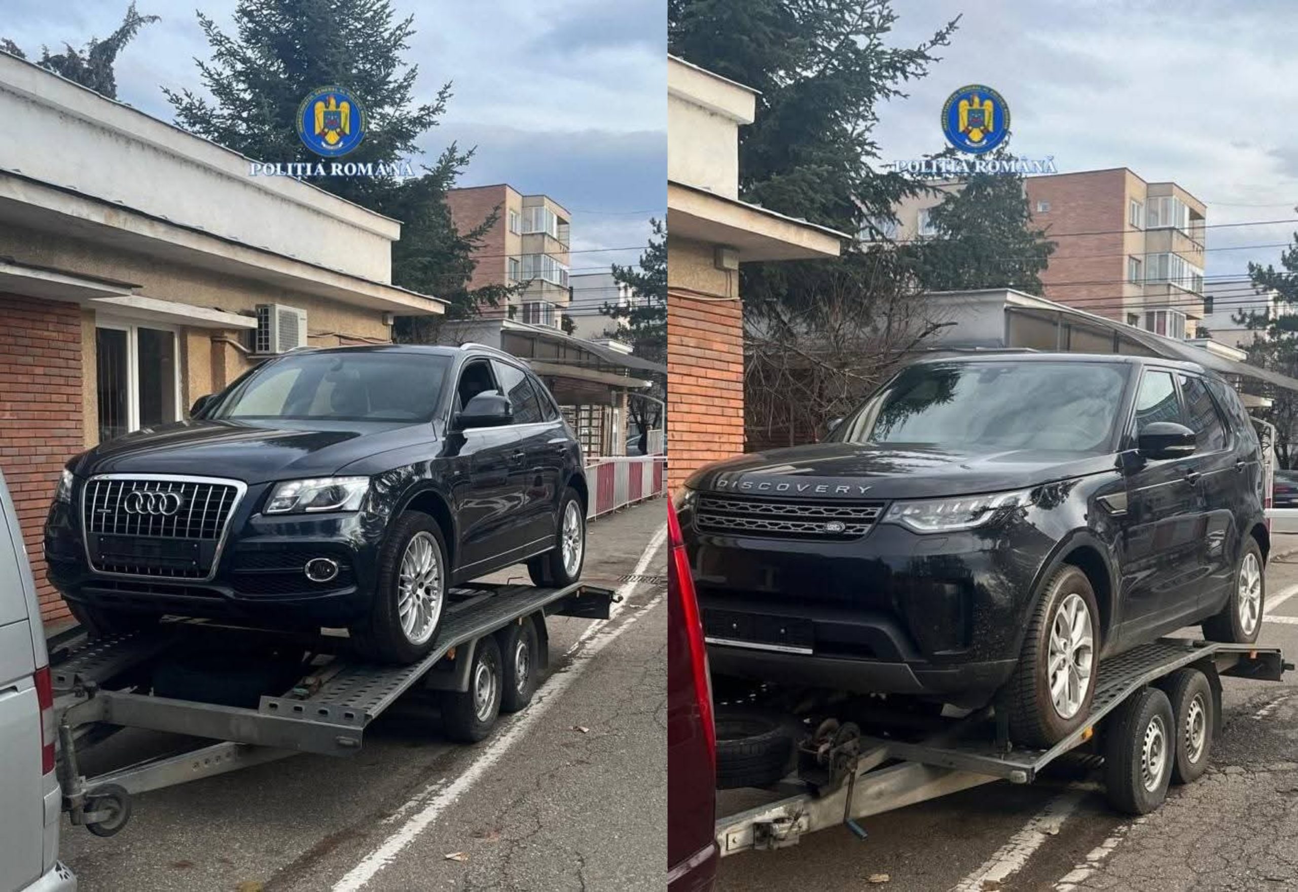 Două autovehicule urmărite internațional, descoperite în județul Hunedoara