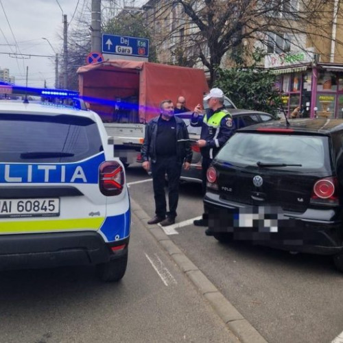 Acțiune a polițiștilor din Maramureș pentru siguranța pietonilor pe drumurile publice