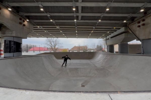 Primarul Scripcaru verifică finalizarea skatepark-ului modern din Brașov