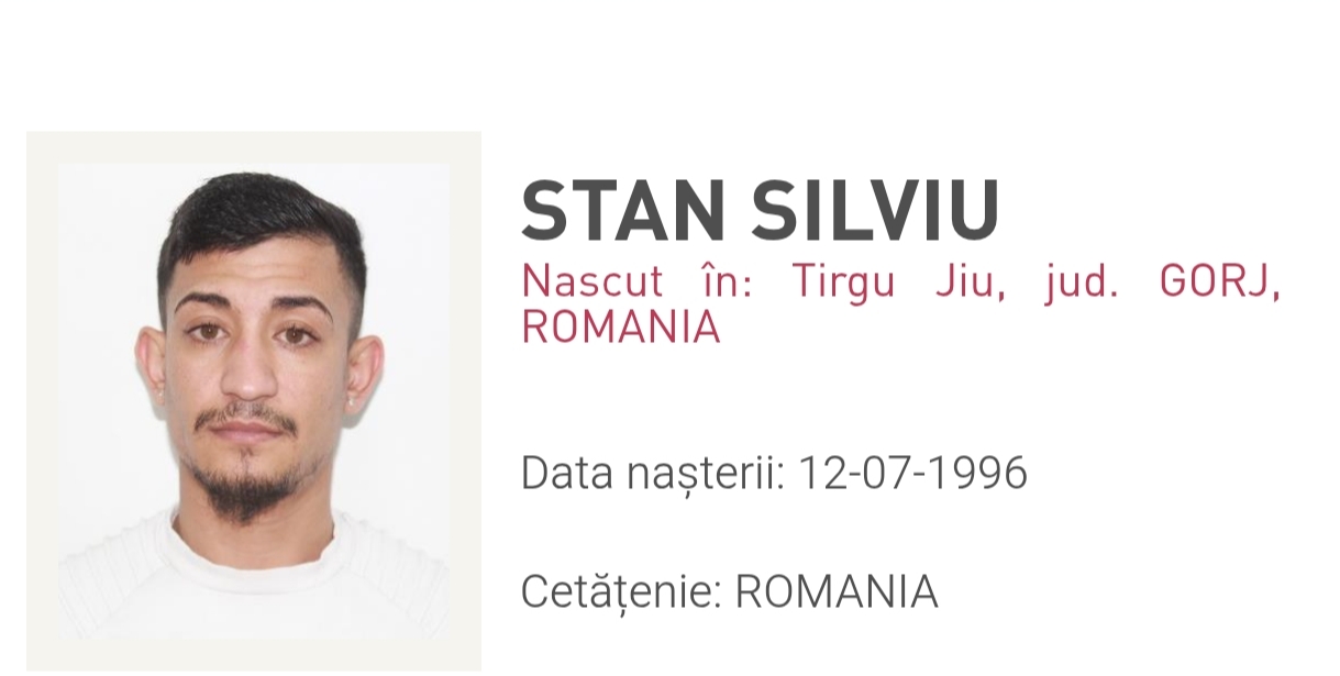Tânăr din Gorj dat în urmărire pentru executarea pedepsei cu închisoarea