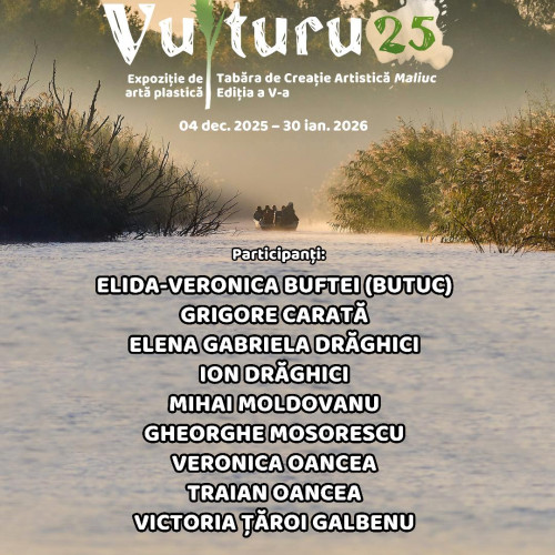 Vernisajul expoziției „Vulturu 25” la Muzeul de Artă din Tulcea