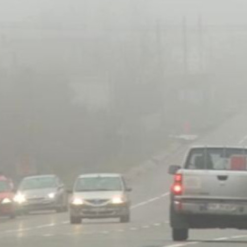 Cod galben de ceață în mai multe județe din Transilvania, Moldova și Muntenia