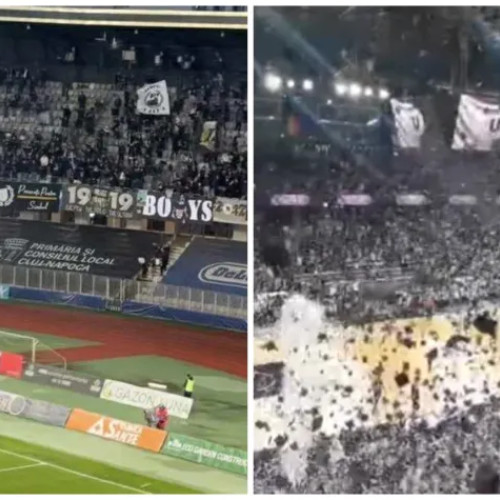 Spectatori puțini la meciul „U” Cluj, dar aproape 10.000 au susținut baschetul la BT Arena