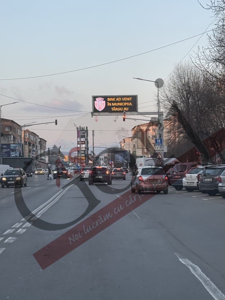 Trafic reorganizat în Târgu Jiu începând cu 11 decembrie 2025
