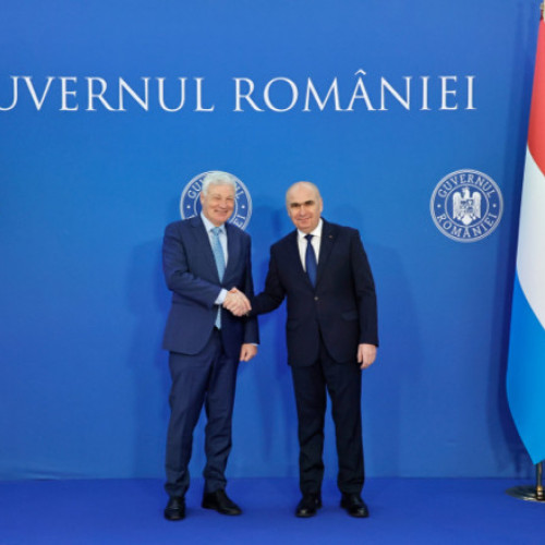 Ilie Bolojan a discutat cu președintele Camerei Deputaților din Luxemburg despre securitate și parteneriat bilateral