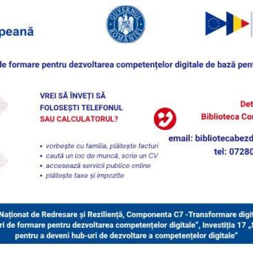 Bezdead oferă cursuri gratuite de formare digitală pentru adulți