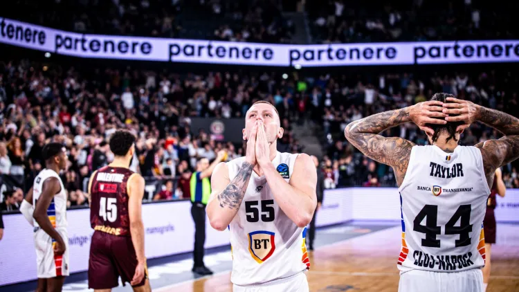 U-BT Cluj joacă la Istanbul contra Bahcesehir în etapa a zecea din EuroCup