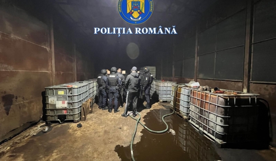 Grupare specializată în furt de țiței destructurată în județul Vâlcea