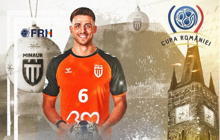 CS Minaur Baia Mare întâlnește ”U” Cluj în optimile Cupei României la handbal