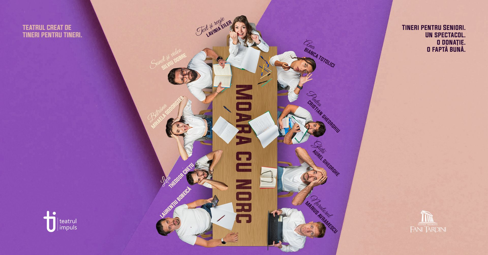 Moara cu noroc și Baltagul ajung pe scena pentru spectacole-lectură multisenzoriale