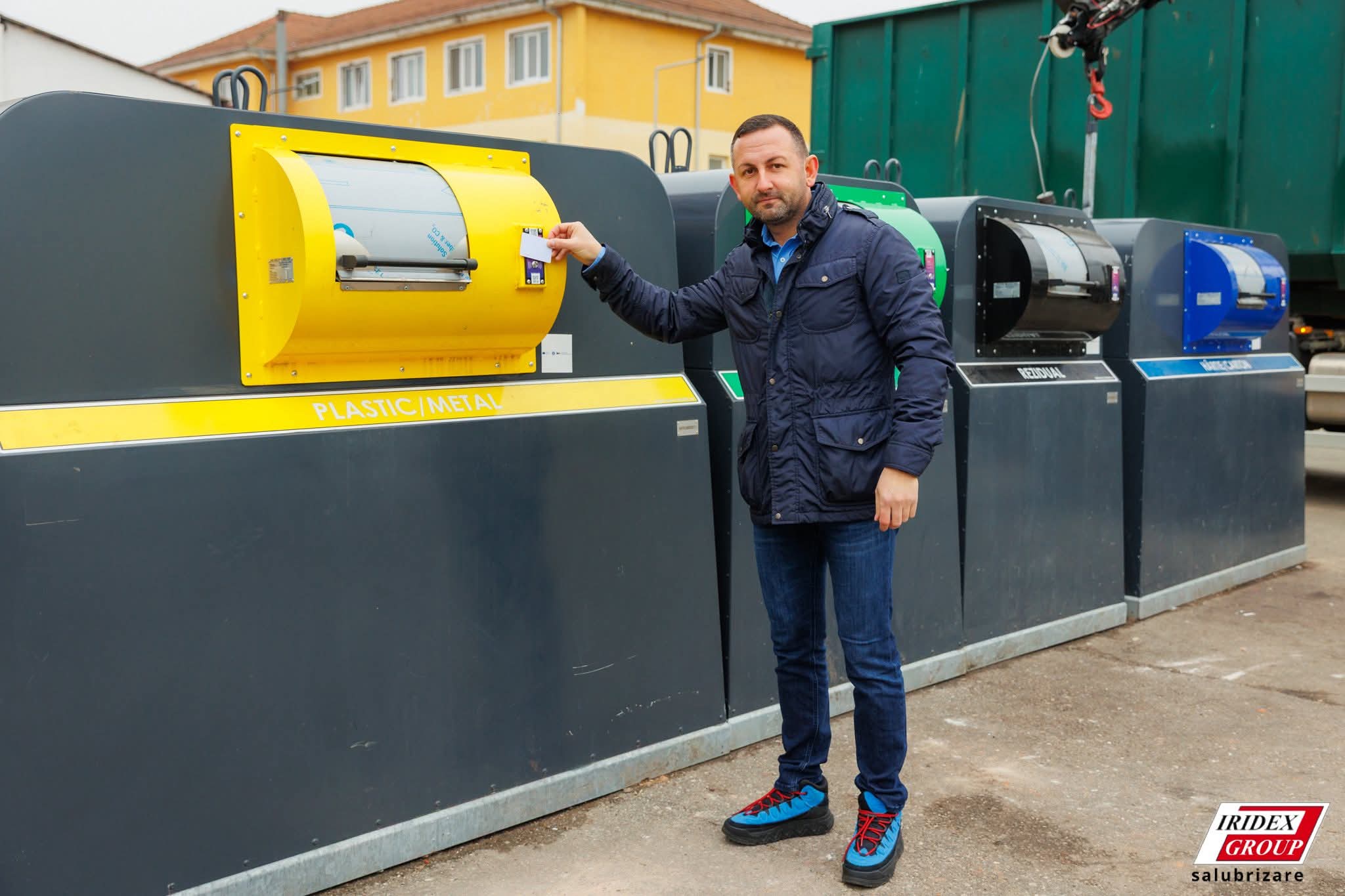 Rovinari introduce un sistem modern de colectare selectivă a deșeurilor