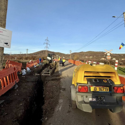 Continuă modernizarea rețelei de gaze în comuna Aninoasa