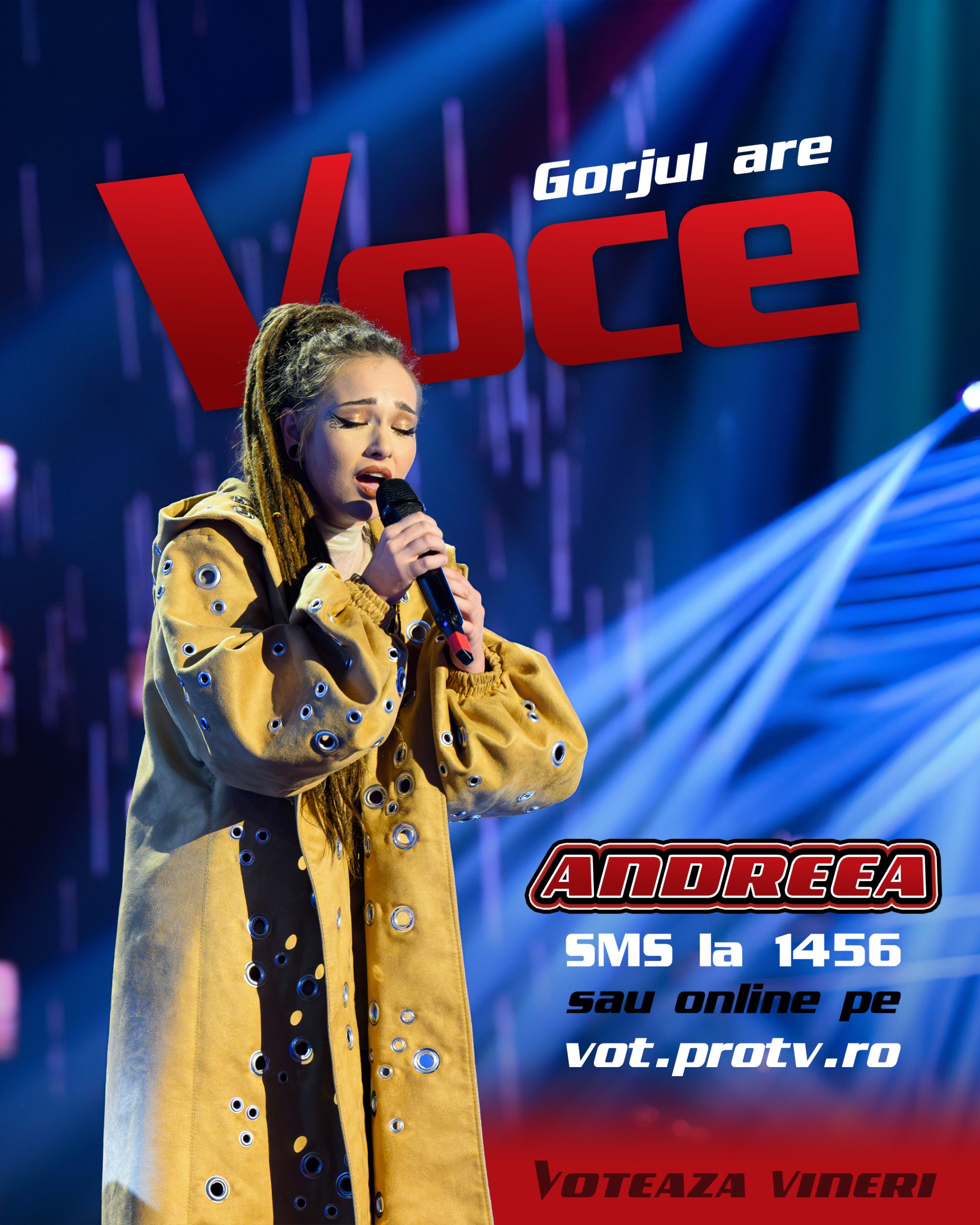 Gorjul își susține talentul Andreea Dobre în semifinala show-ului Dreea la Pro TV