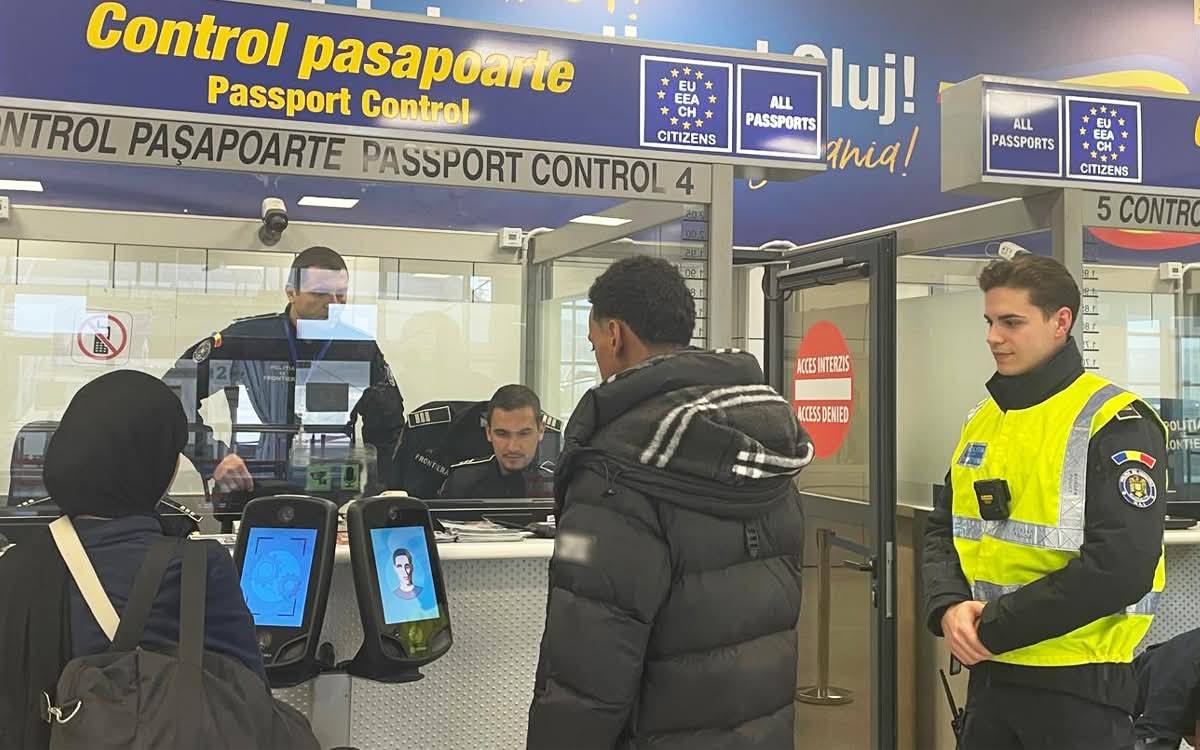 Sistemul biometriei funcționează în mai multe puncte de frontieră pentru cetățenii non-UE