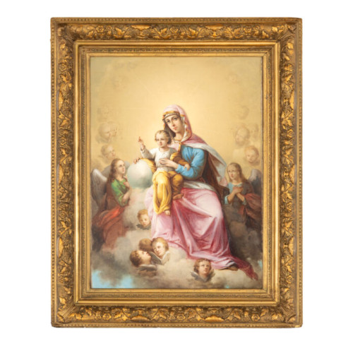 O icoană de Nicolae Grigorescu a atins un preț record de 90.000 de euro la licitația de Crăciun