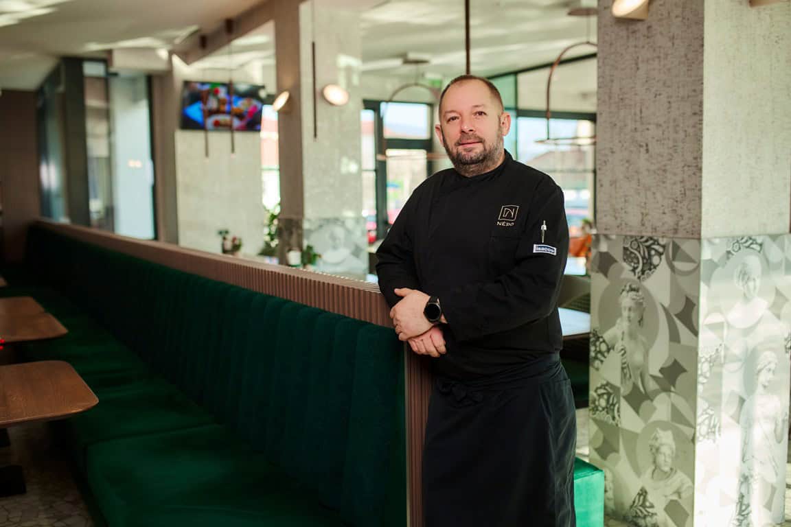 Chef Marian combină tradițiile românești cu bucătăria mediteraneană în meniul de sărbători