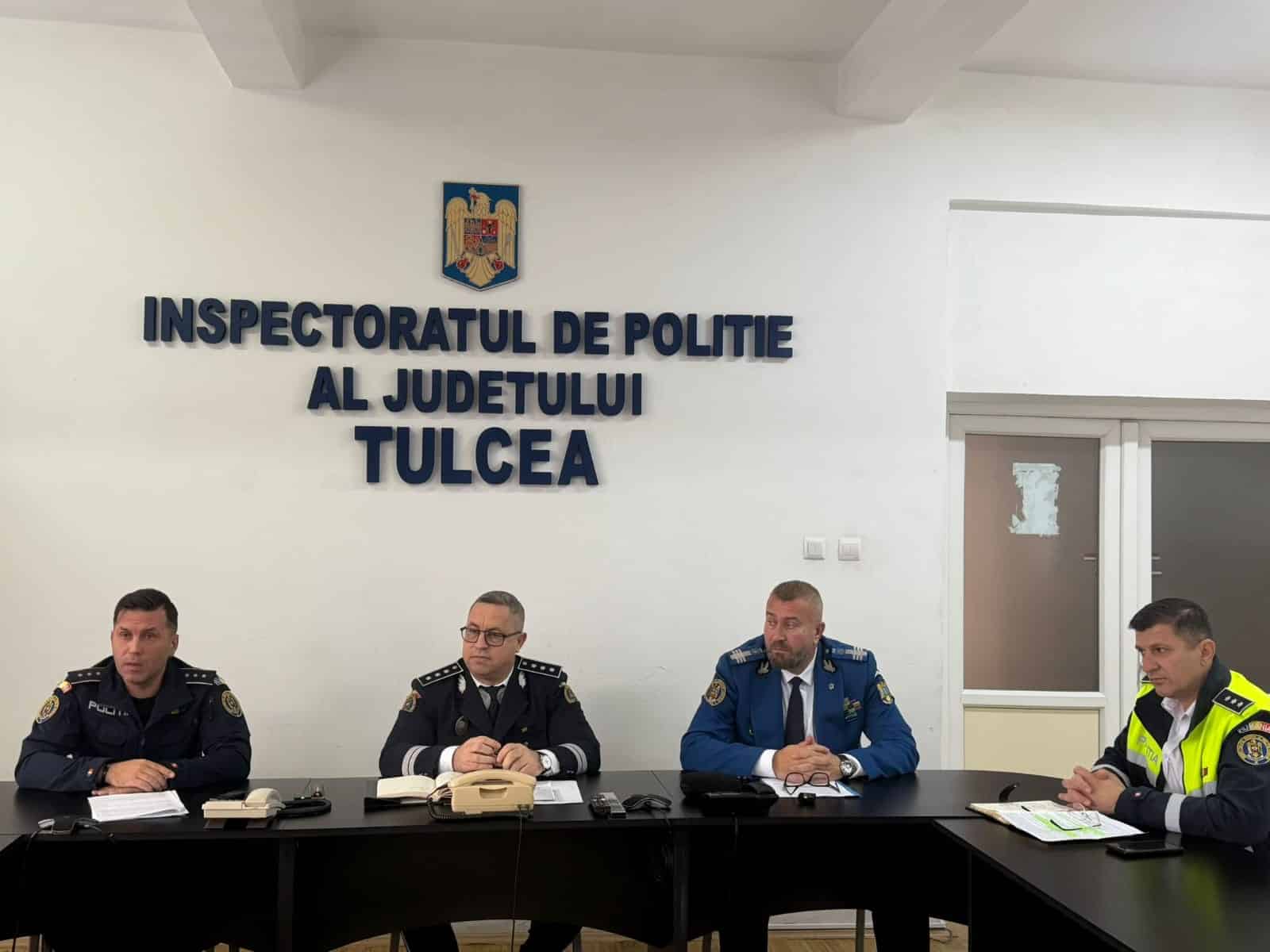 IPJ Tulcea intensifică controalele pentru siguranța rutieră și ordinea publică de sărbători
