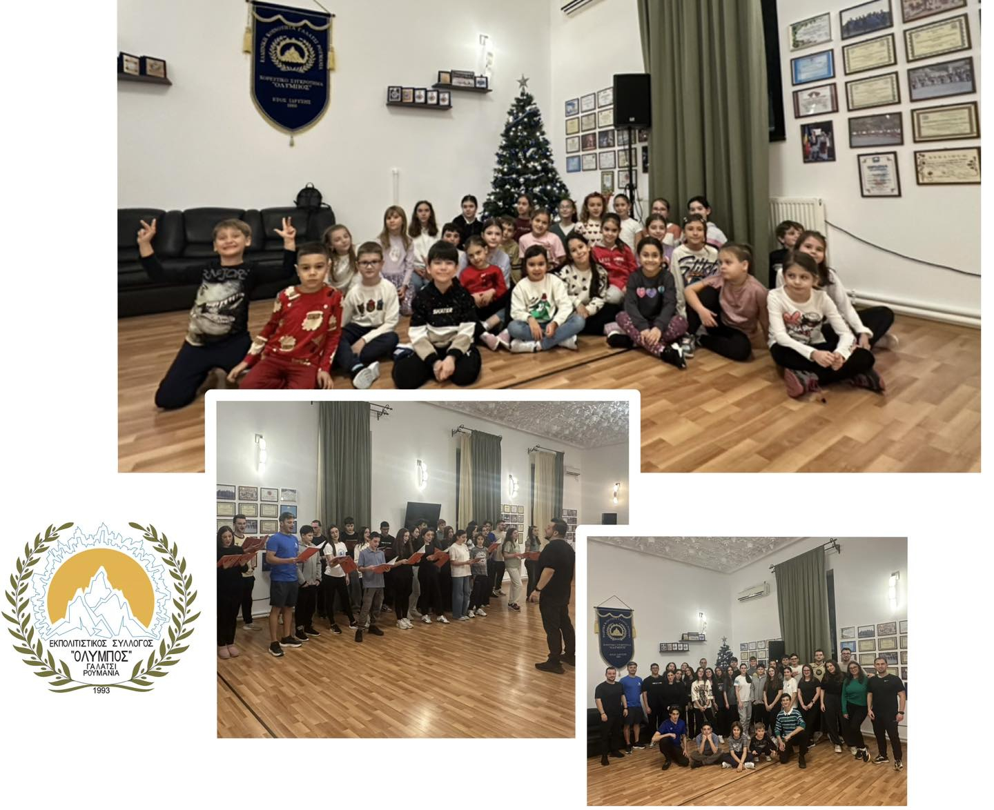 Comunitatea Elenă din Galați organizează două evenimente festive de Crăciun