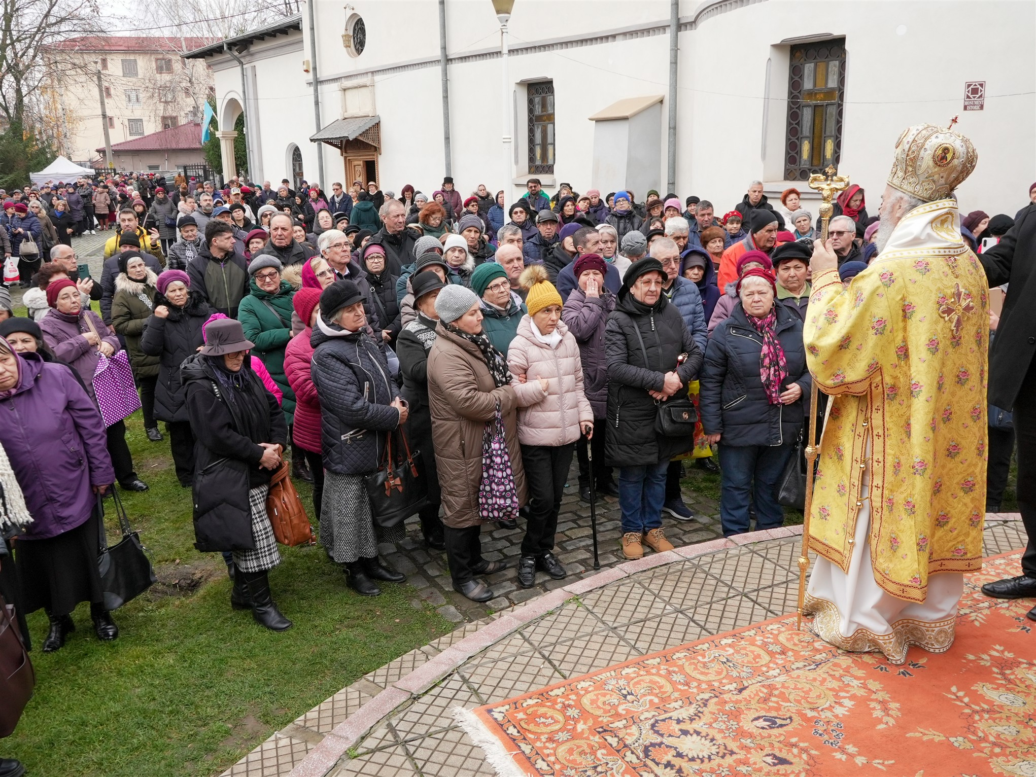 Biserica Sfântul Spiridon din Galați, centru de credință și ajutor social la hramul din 12 decembrie