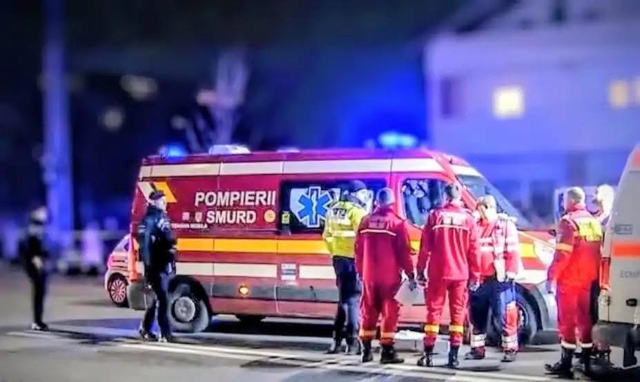 Accident grav în Rodna: tânăr de 21 de ani, în stare critică după coliziune frontală