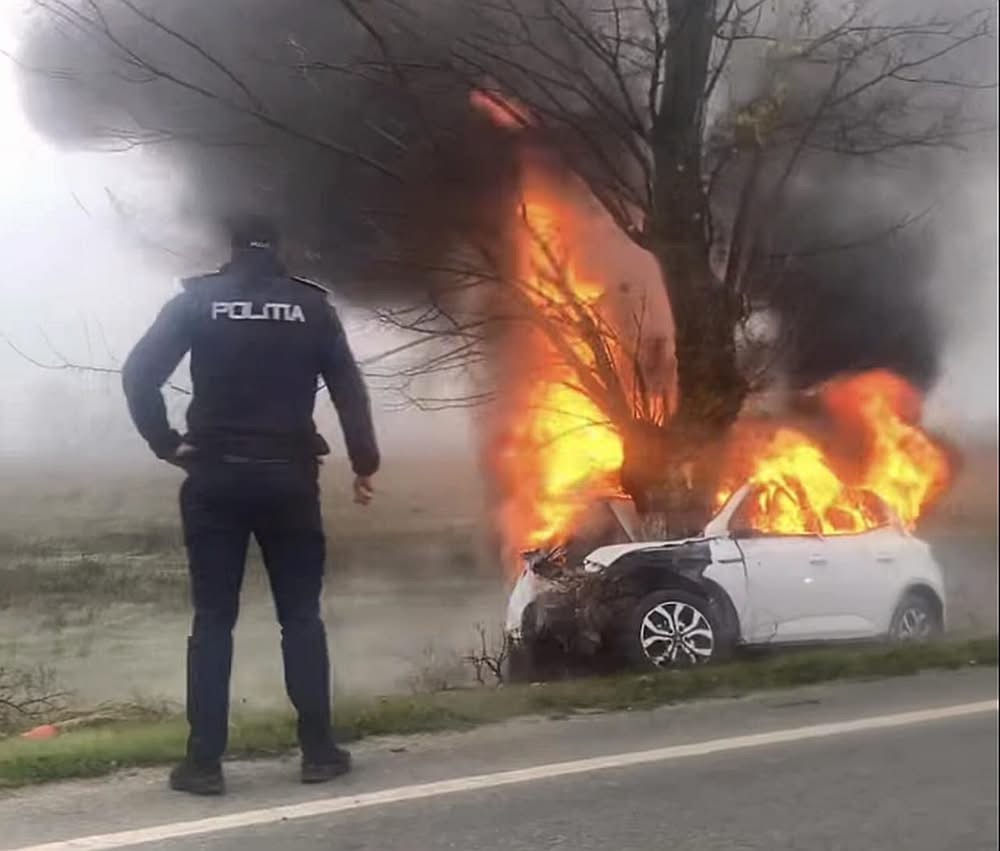 Tânăr de 19 ani a decedat într-un accident grav pe DN 65, între Slatina și Găneasa