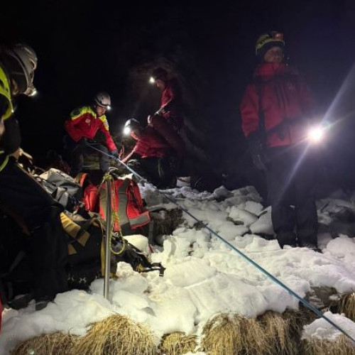 Salvamont Brașov intervine într-un accident în Munții Făgăraș, pe Valea Viștișoara