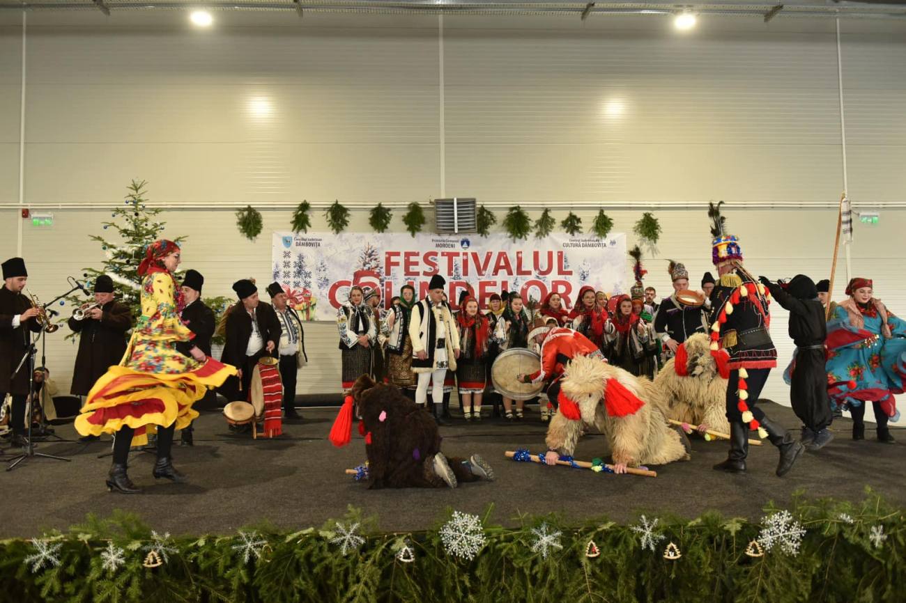 Moroeni găzduiește ediția a VII-a a Festivalului Colindelor, cu participare din Republica Moldova