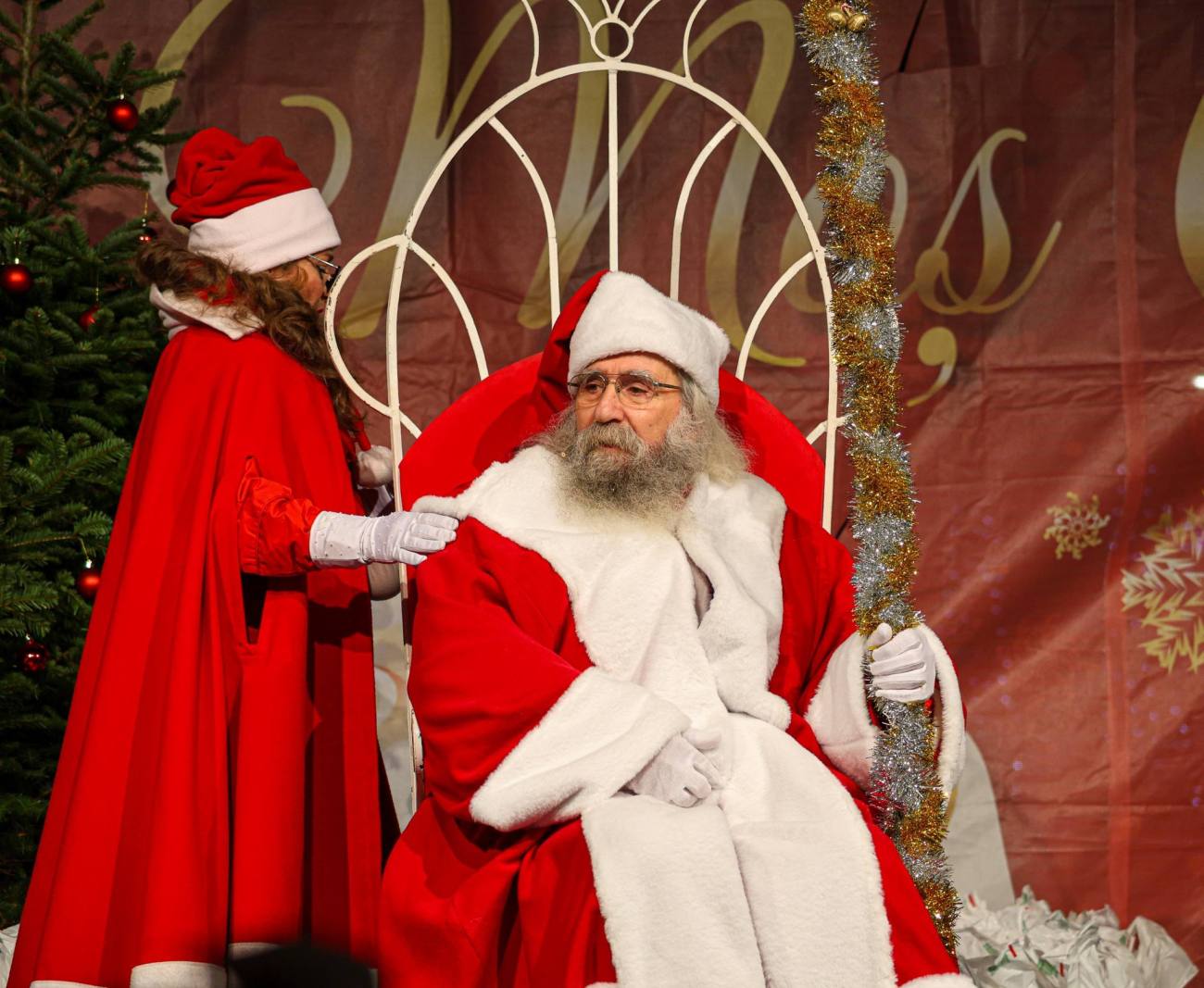 Moș Crăciun a adus magia sărbătorilor în centrul Târgoviștei