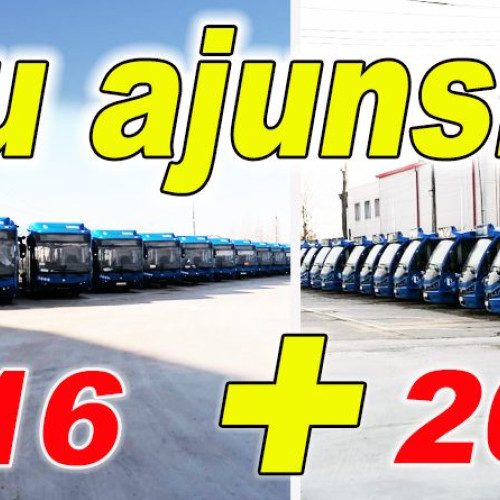La Buzău au sosit cele 16 autobuze și 20 de microbuze electrice din fonduri europene