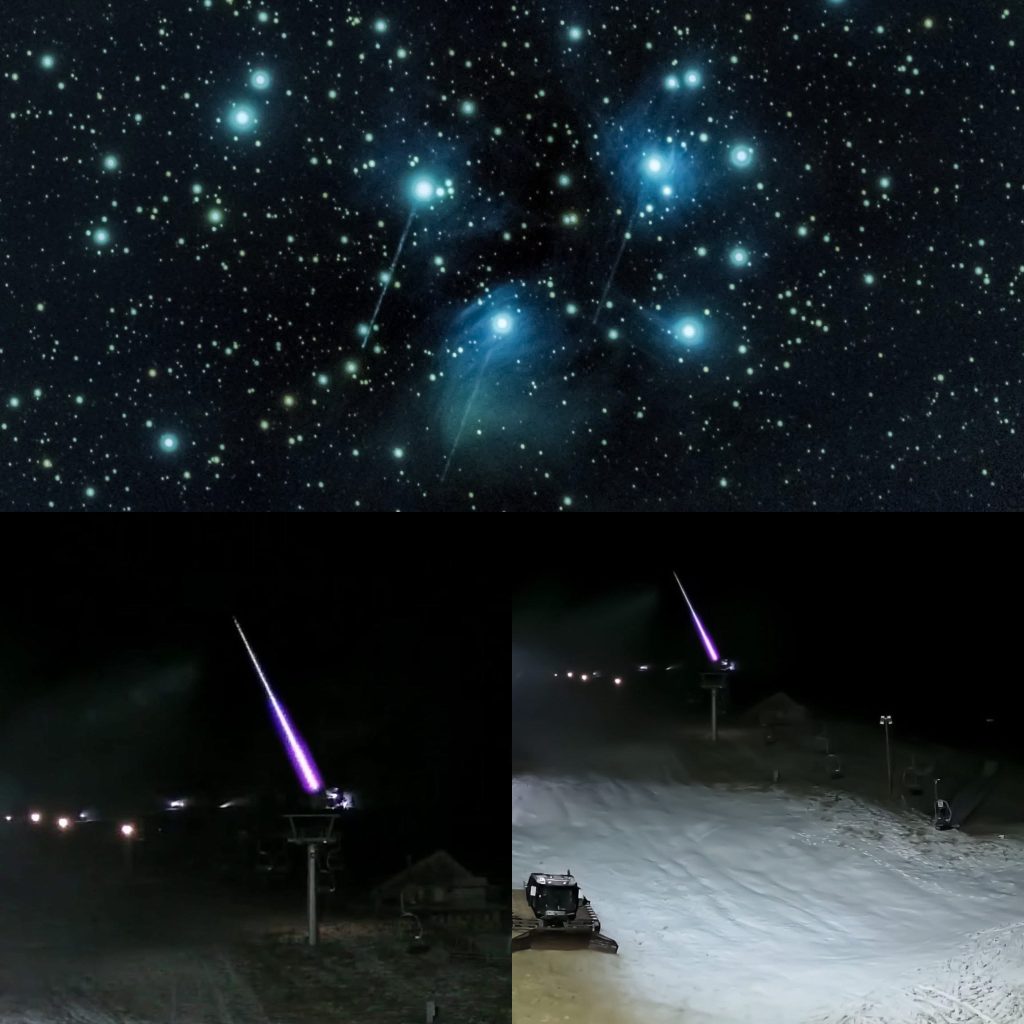 Observații rare ale celei mai puternice ploi de stele în județul Gorj