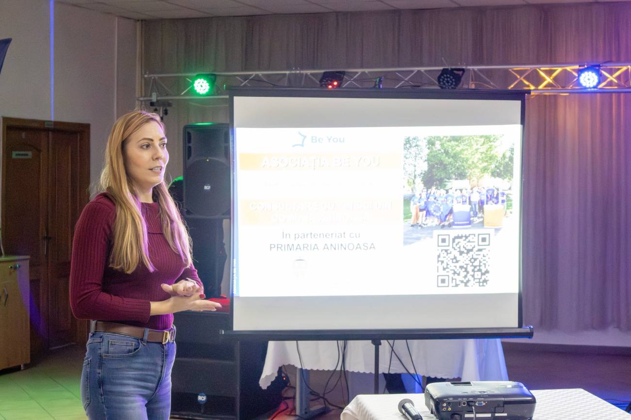 Tinerii din Aninoasa s-au implicat în dezvoltarea comunității prin „Seara Tinerilor”