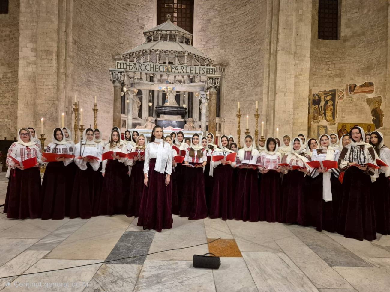 Concertul Corului CantaAngeli în Bazilica San Nicola din Bari, un moment de referință artistică