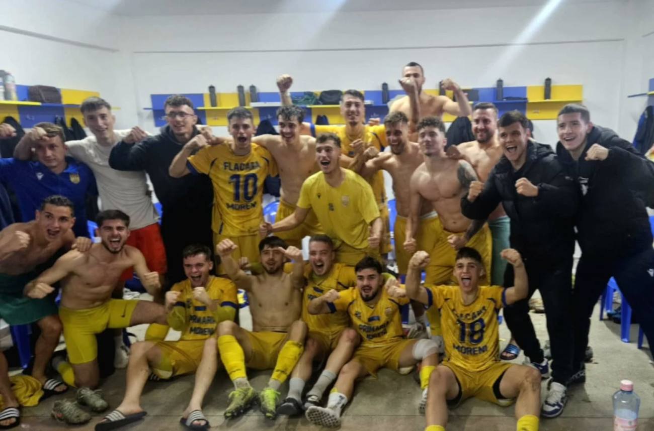 Flacăra Moreni încheie 2025 cu o victorie clară în fața Teleajenului Vălenii de Munte