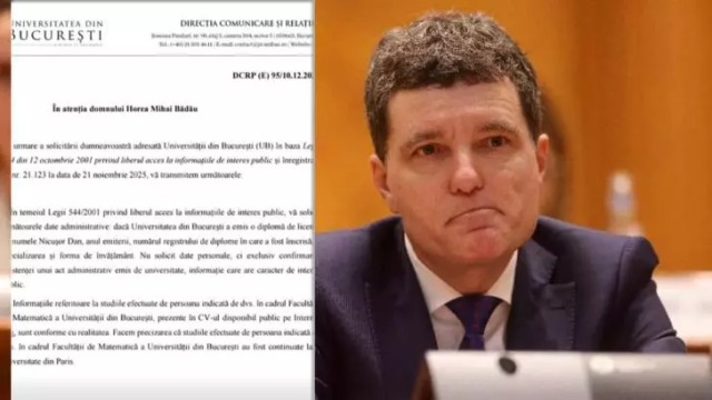 Universitatea București confirmă că Nicușor Dan nu a finalizat studiile
