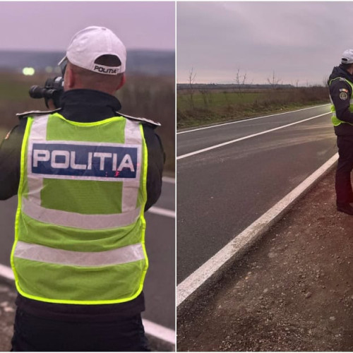 Acțiune a polițiștilor din Blaj și Jidvei pentru combaterea vitezei excesive