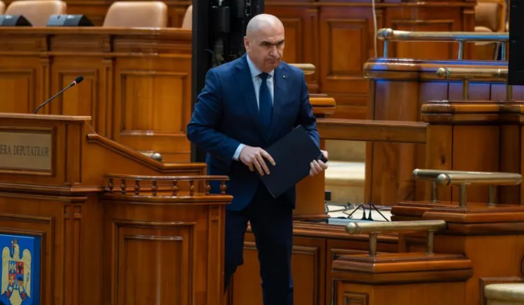 Parlamentul votează astăzi moțiunea de cenzură împotriva guvernului Bolojan