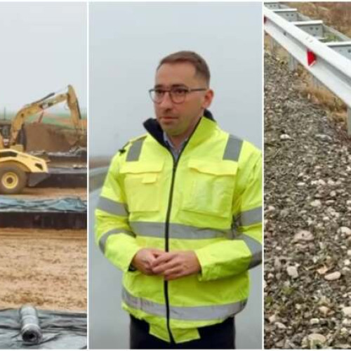 Finalizată recepția tronsonului modernizat DJ 593B Parța-Petroman în Timiș