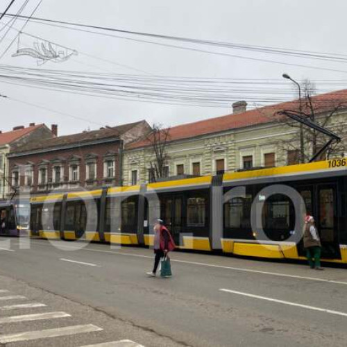 Tramvaiul Turistic din Timișoara a suferit o defecțiune, afectând liniile 1 și 2