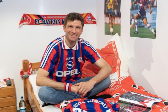 Thomas Muller a vizitat Allianz Arena la meciul Bayern Munchen – FSV Mainz